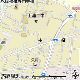 茨城県土浦市東真鍋町18-5周辺の地図