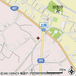 埼玉県東松山市大谷4485周辺の地図