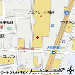 福井コロナシネマワールド周辺の地図