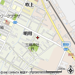 埼玉県鴻巣市明用111周辺の地図