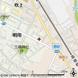埼玉県鴻巣市明用8周辺の地図