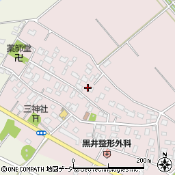茨城県土浦市飯田周辺の地図