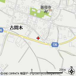 茨城県常総市古間木1180周辺の地図