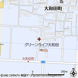 福井県福井市大和田町28-12周辺の地図