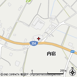 茨城県行方市内宿976周辺の地図