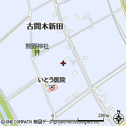 茨城県常総市古間木新田803周辺の地図