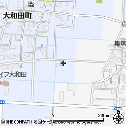 福井県福井市大和田町24-14周辺の地図