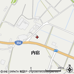 茨城県行方市内宿177周辺の地図