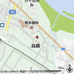 福井県吉田郡永平寺町高橋周辺の地図