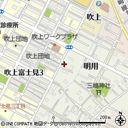 埼玉県鴻巣市明用60周辺の地図