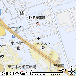 埼玉県鴻巣市袋901-2周辺の地図