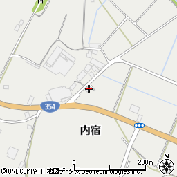 茨城県行方市内宿179周辺の地図
