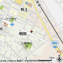 埼玉県鴻巣市明用20周辺の地図