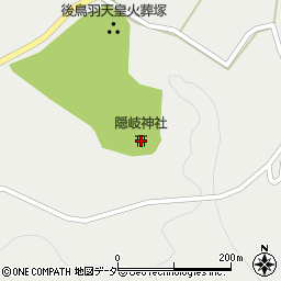隠岐神社周辺の地図