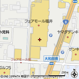 モスバーガー福井エルパ店周辺の地図