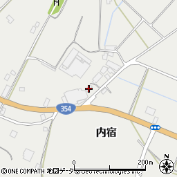 茨城県行方市内宿950周辺の地図