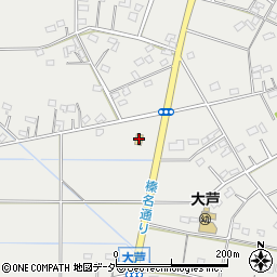 ファミリーマート鴻巣大芦店周辺の地図
