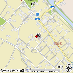 埼玉県鴻巣市境周辺の地図