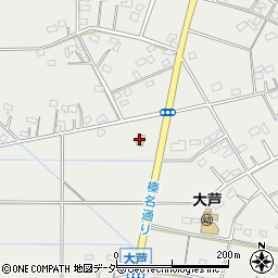 ファミリーマート鴻巣大芦店周辺の地図