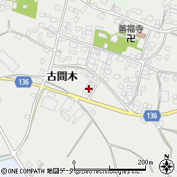 茨城県常総市古間木1175周辺の地図