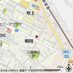 埼玉県鴻巣市明用33周辺の地図