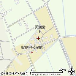 茨城県常総市収納谷71周辺の地図