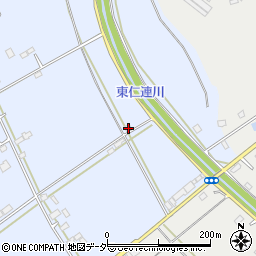 茨城県常総市古間木新田293周辺の地図