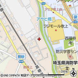 埼玉県鴻巣市前砂154周辺の地図