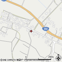 茨城県行方市内宿509-2周辺の地図