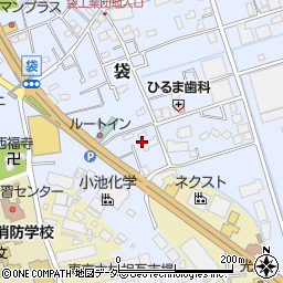 埼玉県鴻巣市袋826周辺の地図