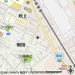 埼玉県鴻巣市前砂424周辺の地図