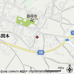 茨城県常総市古間木457周辺の地図