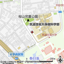家田化学薬品株式会社　筑波支店周辺の地図