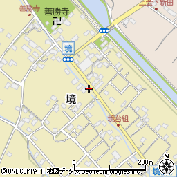 埼玉県鴻巣市境109周辺の地図
