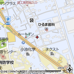 埼玉県鴻巣市袋827周辺の地図