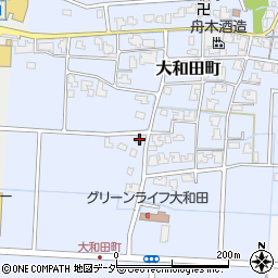 福井県福井市大和田町33周辺の地図