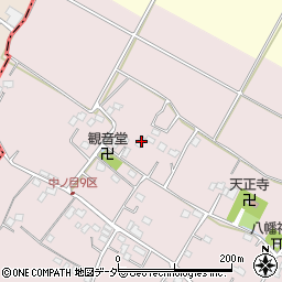 埼玉県加須市中ノ目498周辺の地図