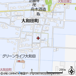 福井県福井市大和田町43-13周辺の地図