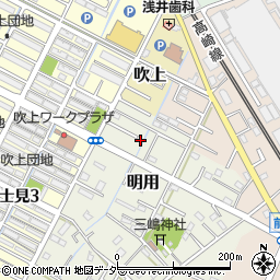 埼玉県鴻巣市明用43-8周辺の地図
