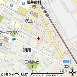 埼玉県鴻巣市明用25周辺の地図