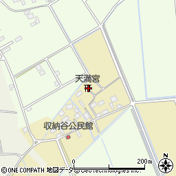 茨城県常総市収納谷68周辺の地図