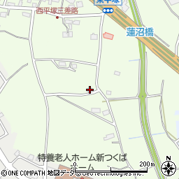 茨城県つくば市東平塚907周辺の地図
