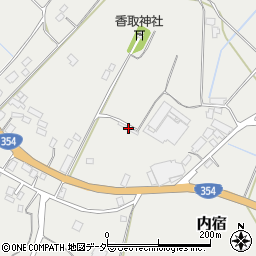 茨城県行方市内宿956周辺の地図