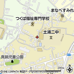 茨城県土浦市東真鍋町20-1周辺の地図