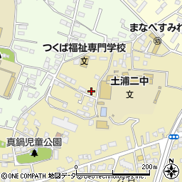 茨城県土浦市東真鍋町20-2周辺の地図