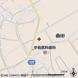 茨城県常総市曲田3720周辺の地図