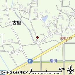 埼玉県比企郡嵐山町古里430周辺の地図