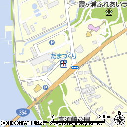 茨城県行方市玉造甲1451周辺の地図