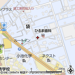 埼玉県鴻巣市袋895周辺の地図