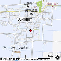 福井県福井市大和田町43-10周辺の地図